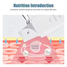 Deep Vibrate Skin Scrubber Facial Cleaner Shovel Spatula Not Ultrasonic Face ScrubberPeeling Blackhead Remover Facial