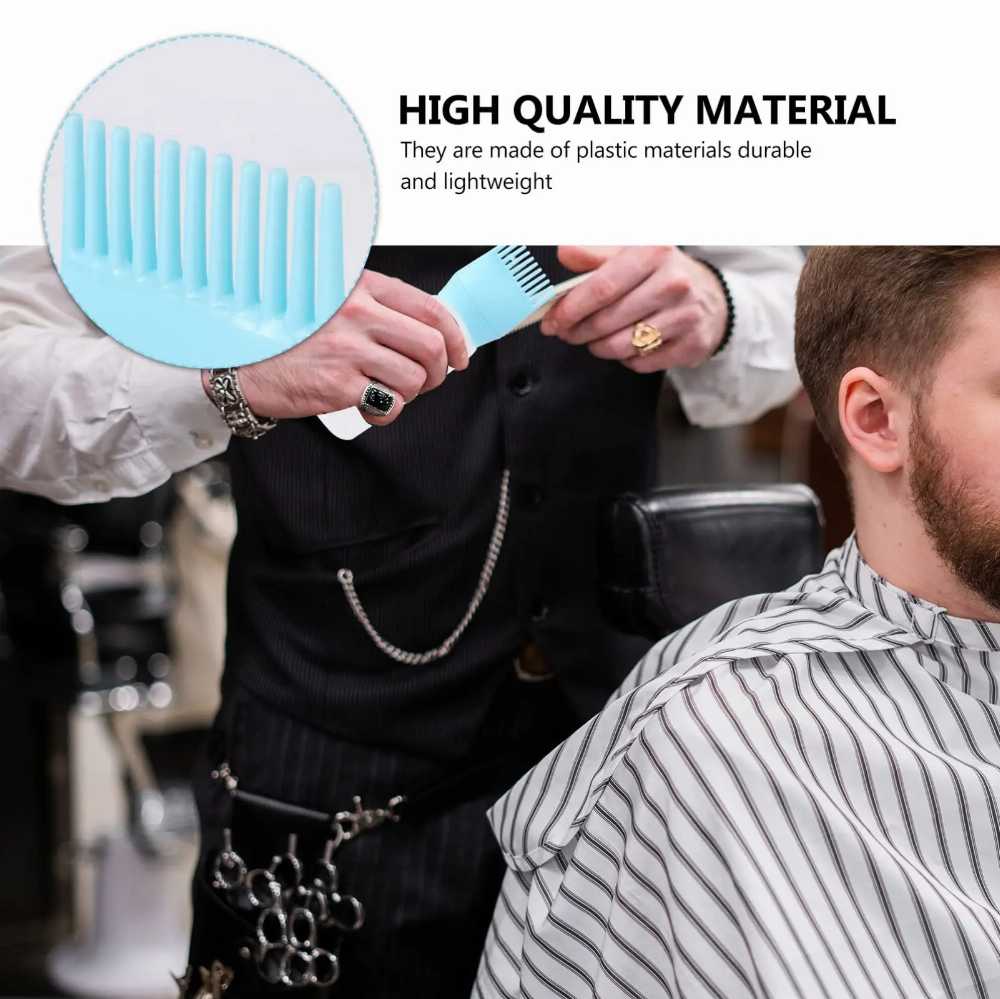 Hair Dye Applicator Bottles Plastic Dyeing Shampoo Bottle Oil Comb Brush Styling Tool Hair Coloring Hair Tools