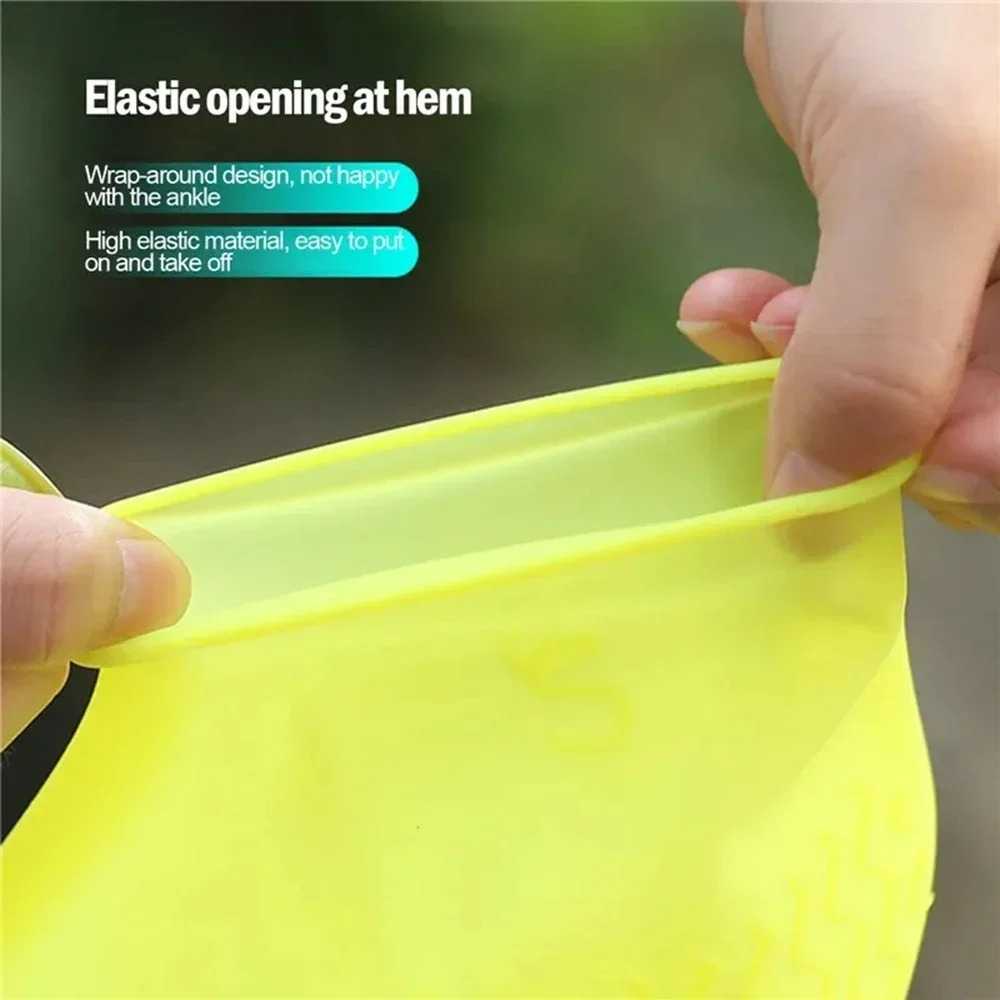 Reusable Waterproof Rain Shoe Covers – Non-Slip Overshoes for Men & Women, Outdoor Fishing, Commute & Household Use Home Garden