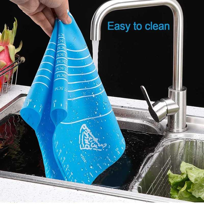  Silicone Baking Mat Kneading Dough Mat Pizza Cake Sheet Liner Kitchen Cooking Grill Gadgets Bakeware Table Mats Pad Pastry Tools