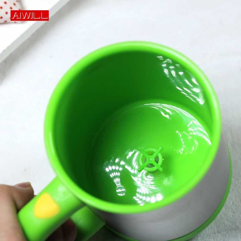 Self Stirring Mug Coffee Cup Smart Stainless Steel Mugs Copos Inox Tea Cup