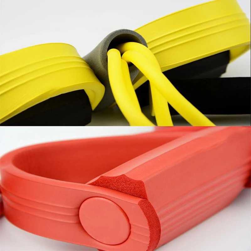 Tube Resistance Pull Rope Trainer for Home Fitness — Abs, Arms, and Full-Body Workouts