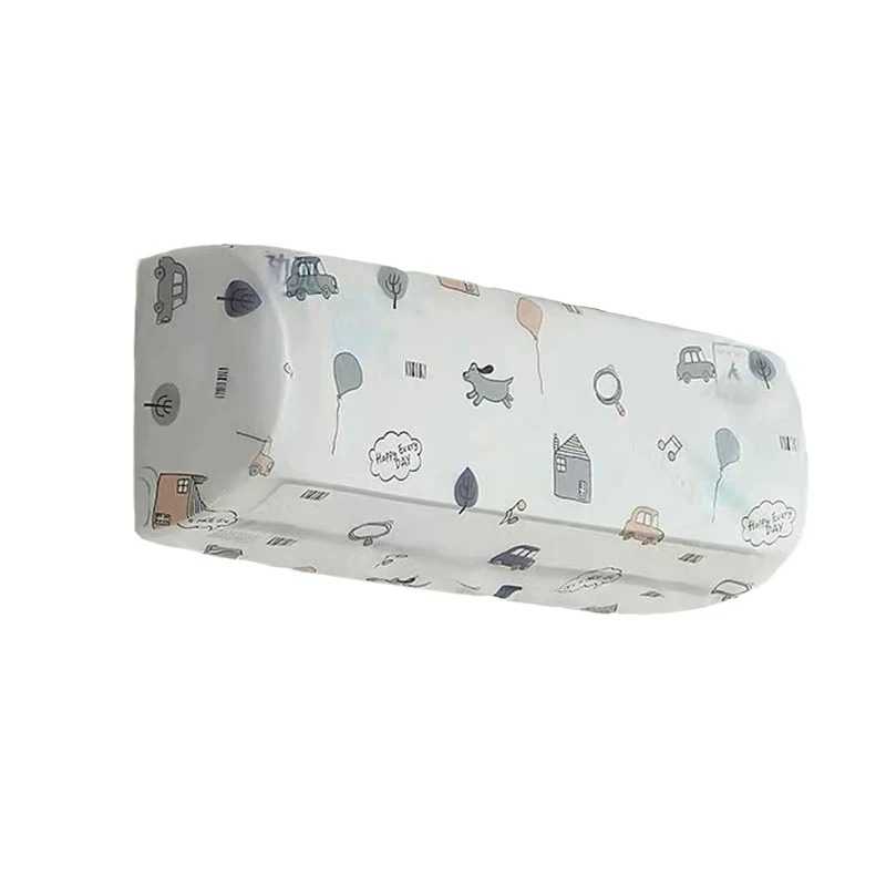 1 ton Random Style Air Conditioner Dust Cover Wall Mounted Fan Universal Minimalist Cartoon Washable Air Conditioner Dustproof