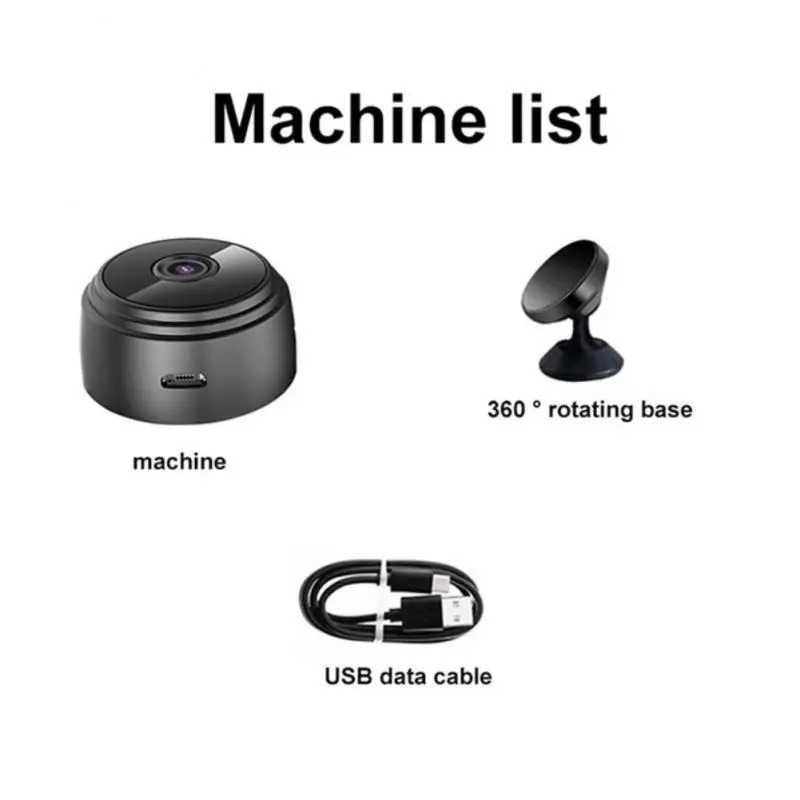  A9 Mini Camera 1080P Full HD Wifi Indoor Safety Wireless Monitor Camcorders Night Version Video Intelligent Smart Home IP Camera