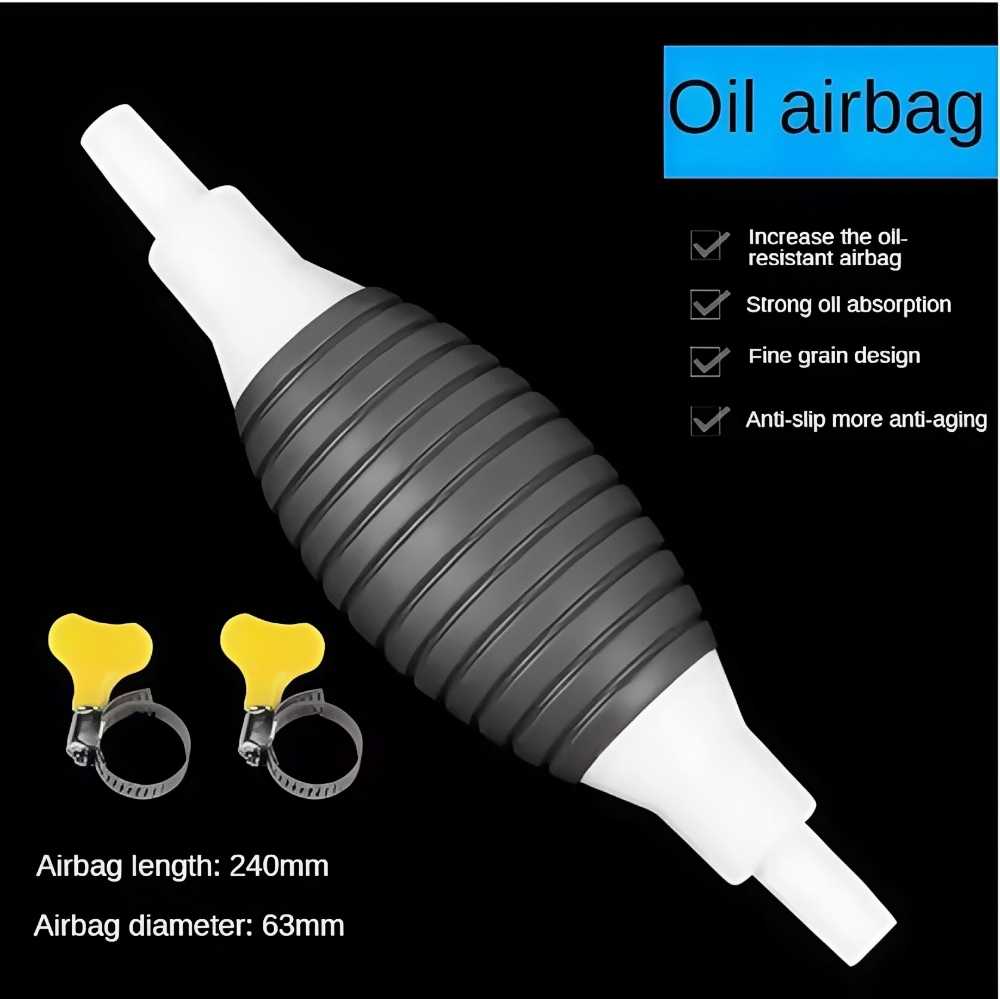 Car Manual Fuel Pump Kit Hand Suction Oil Extractor Durable Pipe for Petrol Diesel Liquid Pumping Universal Vehicle Accessories