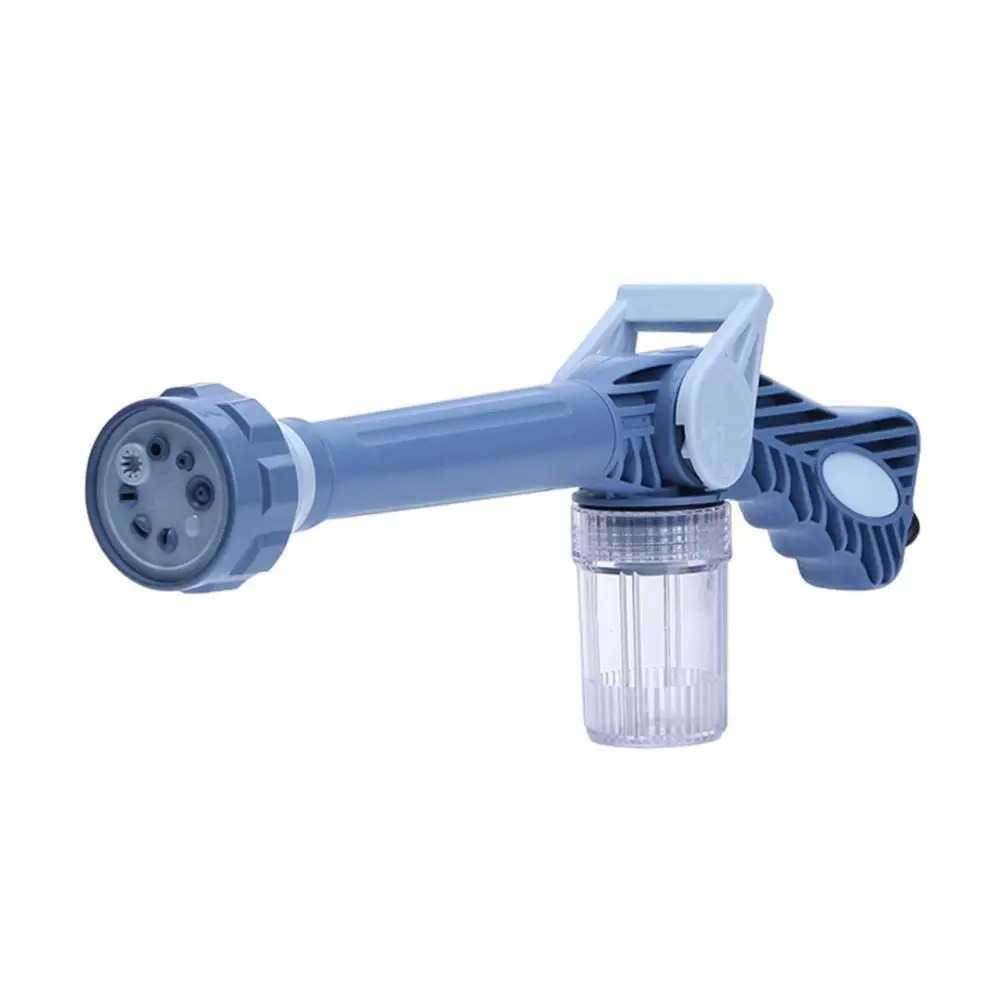 Multi-functional High Pressure Washer with Liquid Dispenser 8 Spray Modes Plants Watering Cleaning Handheld Sprayer Washing Tool