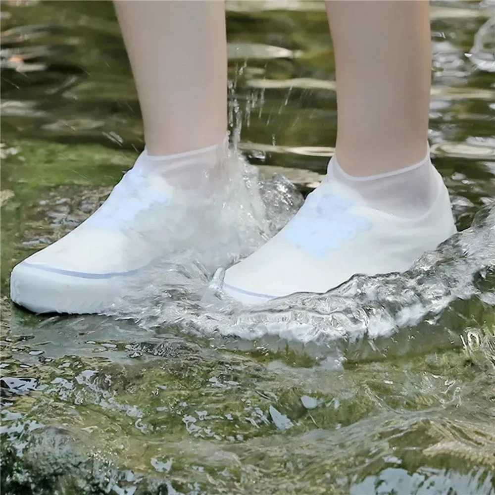  Reusable Waterproof Rain Shoe Covers – Non-Slip Overshoes for Men & Women, Outdoor Fishing, Commute & Household Use Home Garden