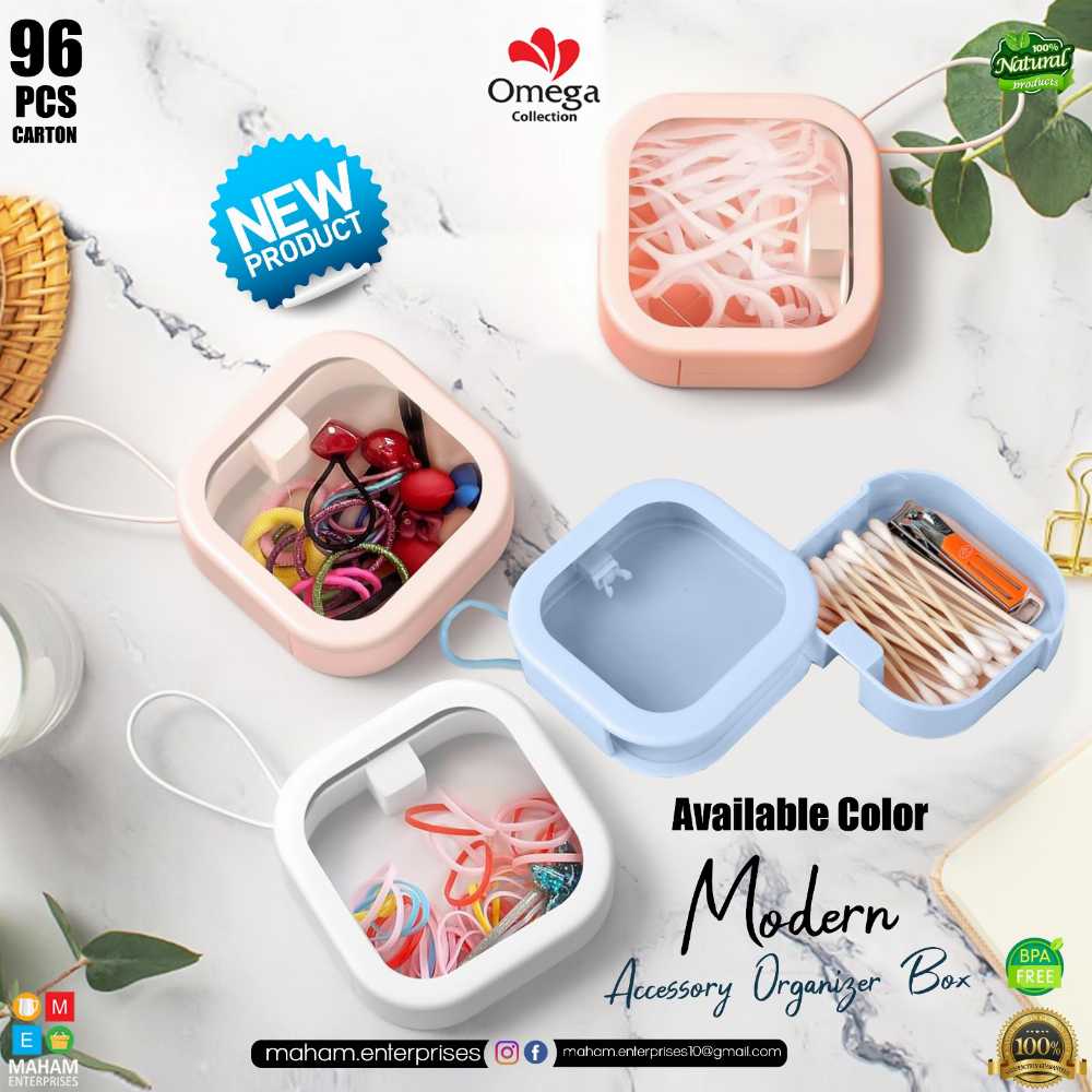 Modern Mini Organizer, Jewelry Storage Box Portable