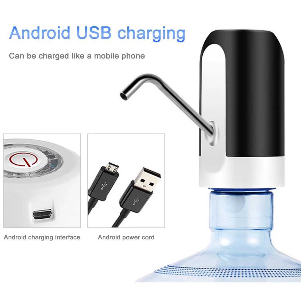 Automatic Electric Water Dispenser Pump , Portable USB Charging Wireless Water Pump , Automatic Drinking Water Dispenser