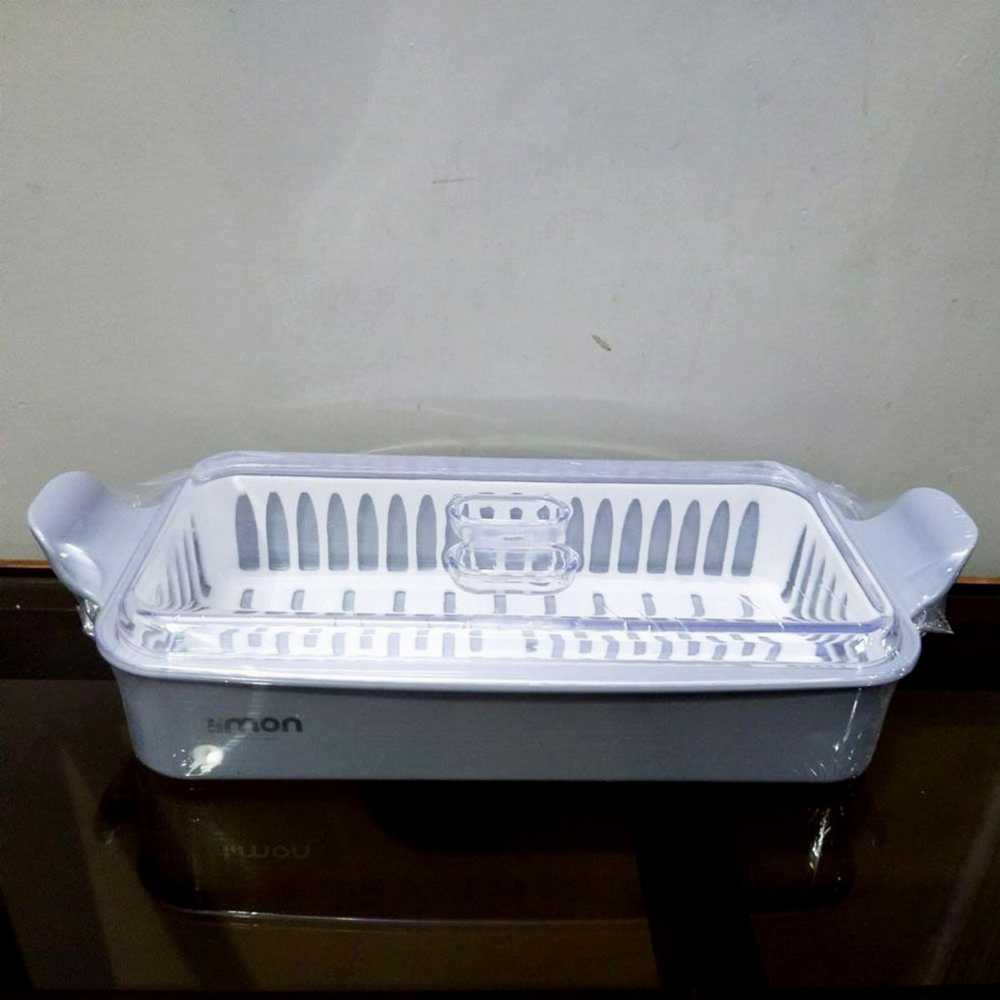 Cutlery Holder with Lid – Dust-Proof Spoon & Fork Organizer with Strainer