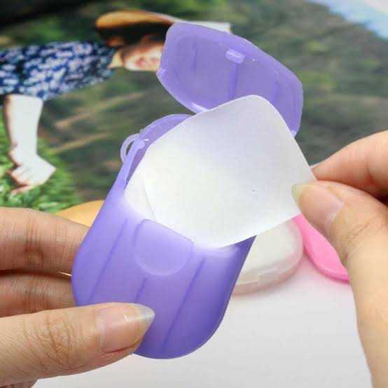 3-Pack Portable Paper Soap – Hand Washing Sheets for Travel & Outdoor