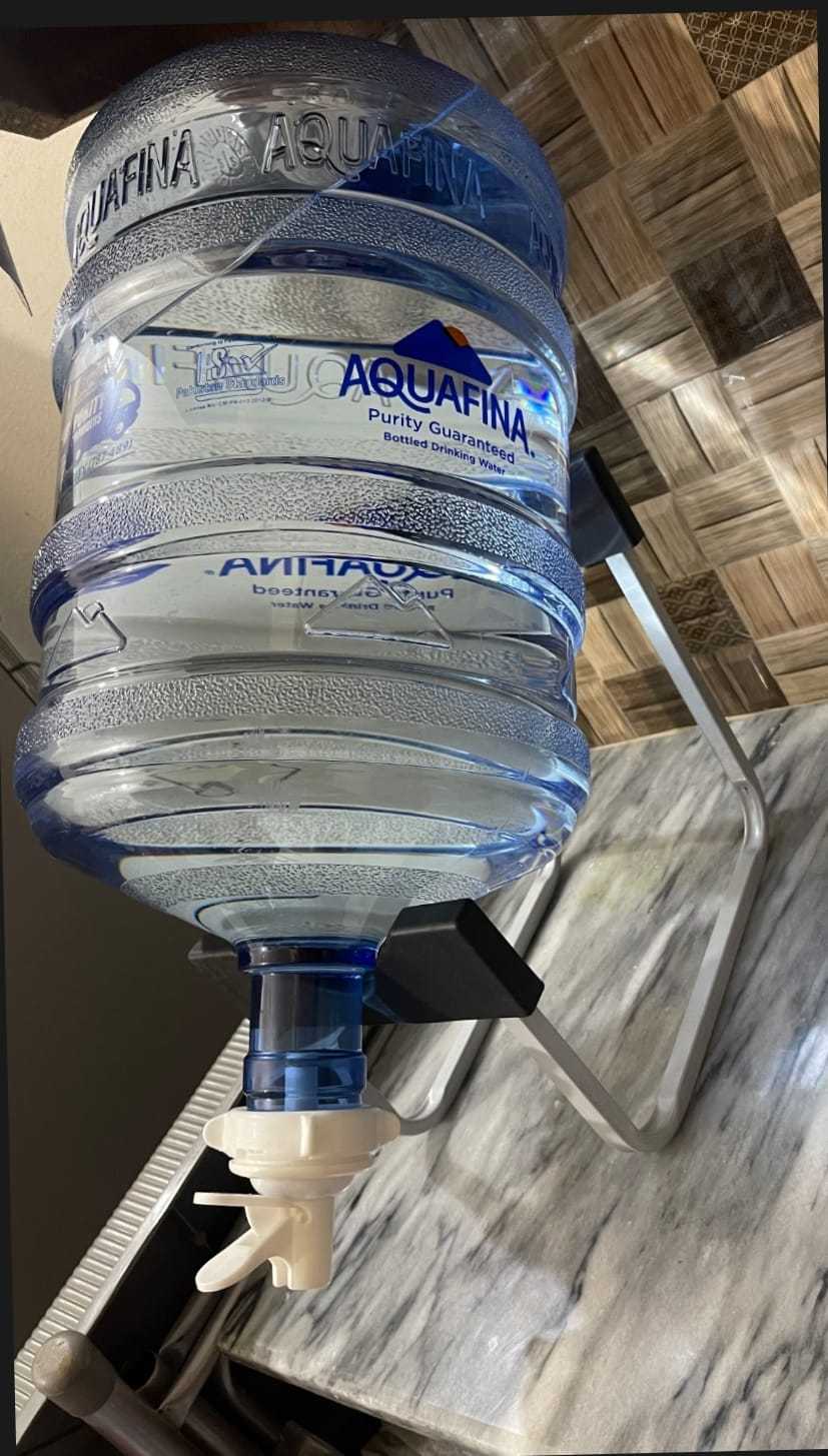 METAL STAND 19L WATER BOTTLE WITH WATER TAP With NOZZLE